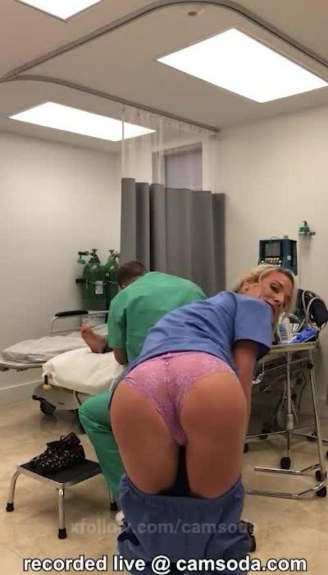 doggystyle Horny nurse gets off during her shift! Starring camsoda b6ac6c tiktok porn