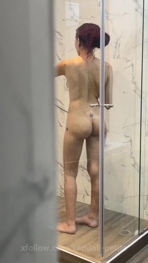 influencer They spied on me while I was taking a shower. Starring kendall-petite bab7ea tiktok porn
