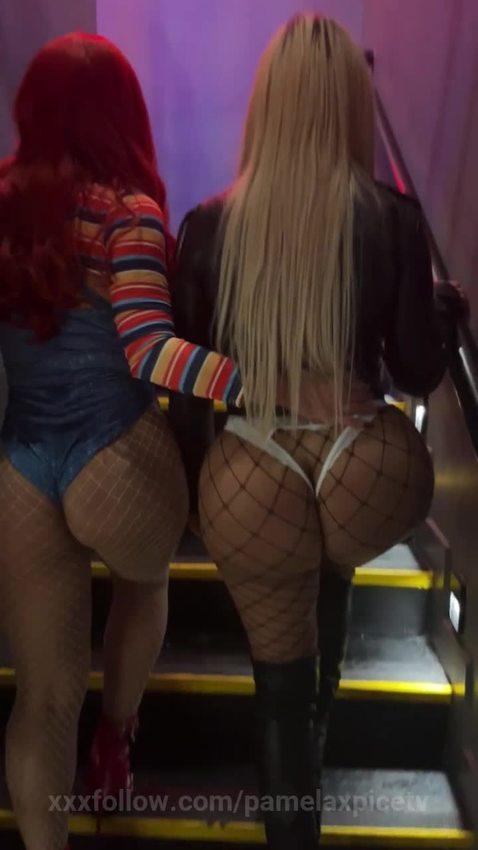 white Come with us 🔥 Ven con nosotras 🔥 Starring pamelaxpicetv 6d1b41 tiktok porn